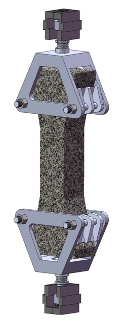 混凝土极限拉伸夹具