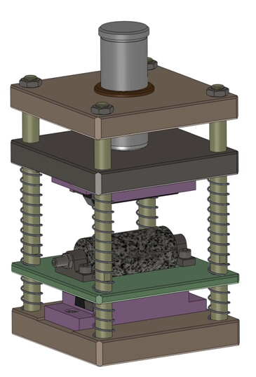 T-JPE106A2多功能岩石劈裂夹具
